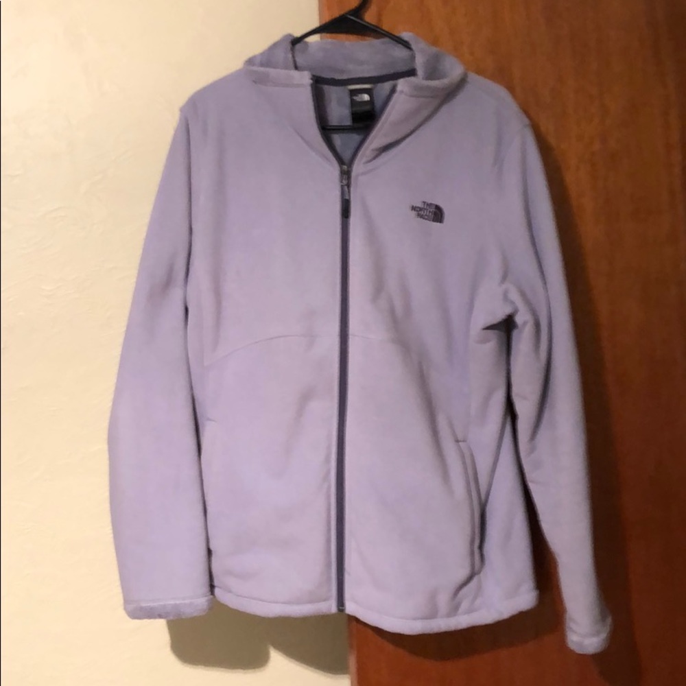 Grey North face fleece